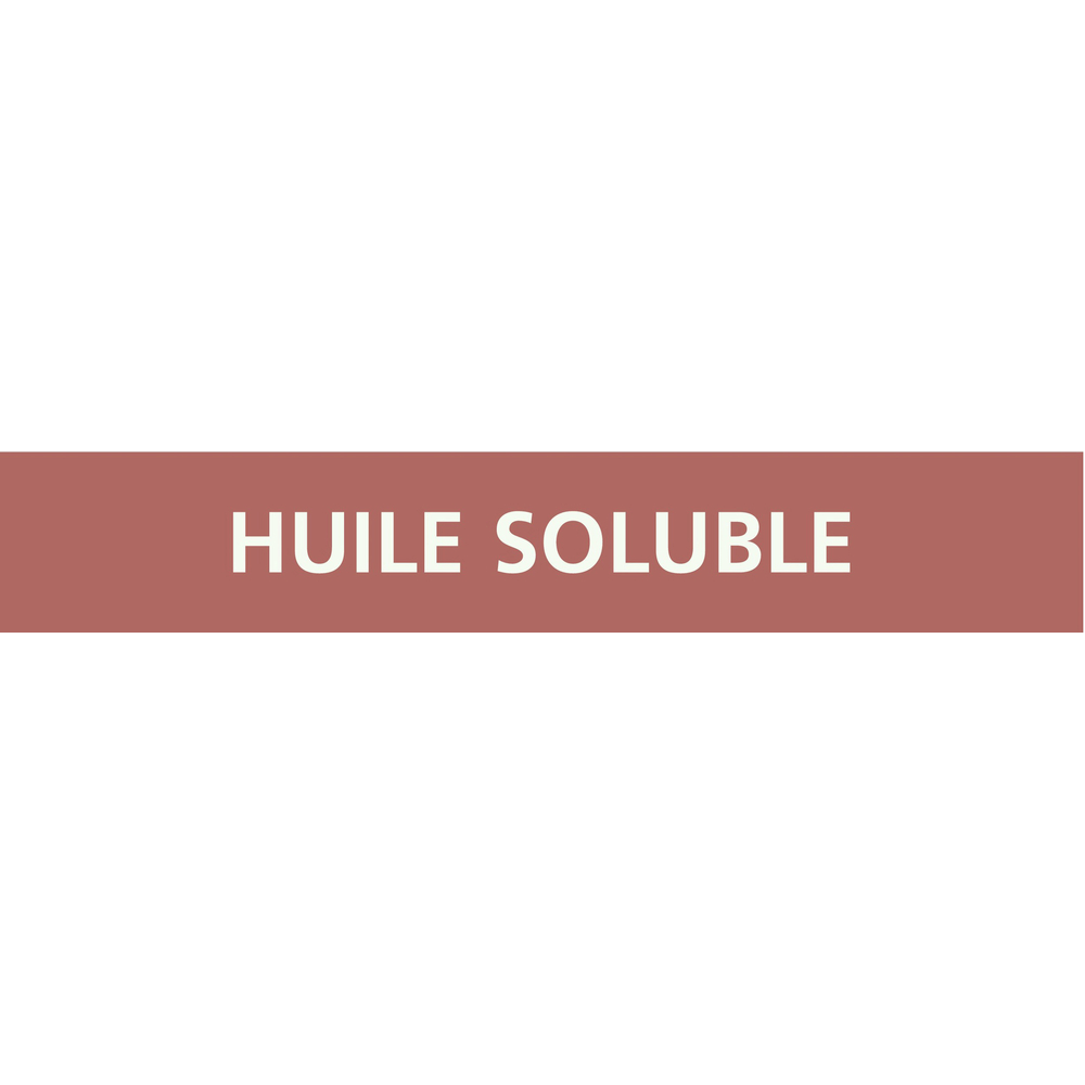 Signalétique de marquage LIQUIDE 312X52 Huile soluble 312x52mm (10 adhesifs pour tuyauterie) TALIAPLAST - 730633