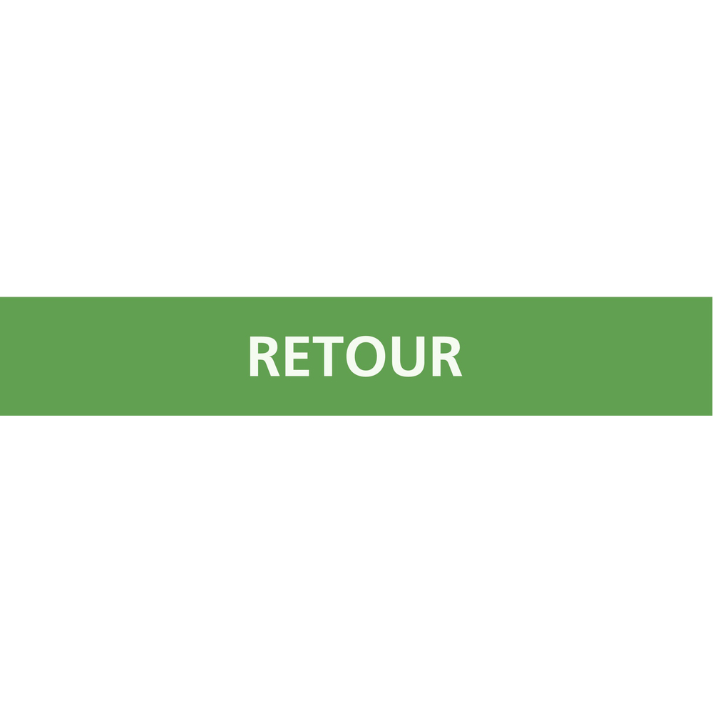 Retour 312x52mm (10 adhesifs pour tuyauterie) TALIAPLAST - 730807