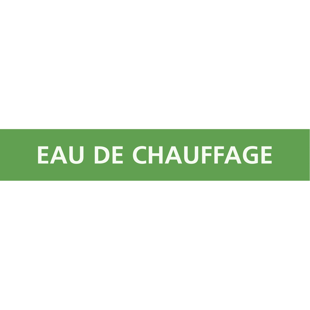 EAU DE CHAUFFAGE 312x52mm (10 ADHESIFS POUR TUYAUTERIE) TALIAPLAST - 730813