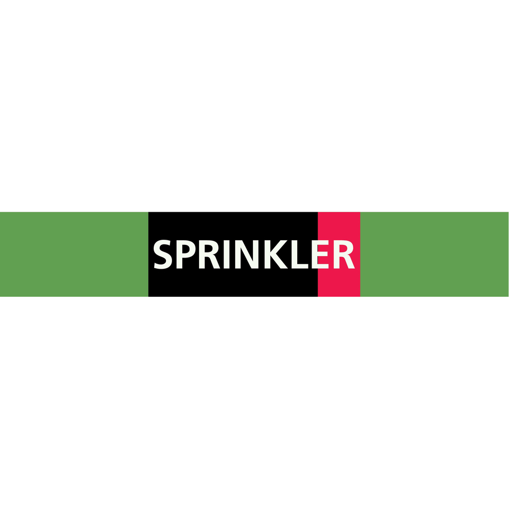 Sprinkler 312x52mm (10 adhesifs pour tuyauterie) TALIAPLAST - 730818