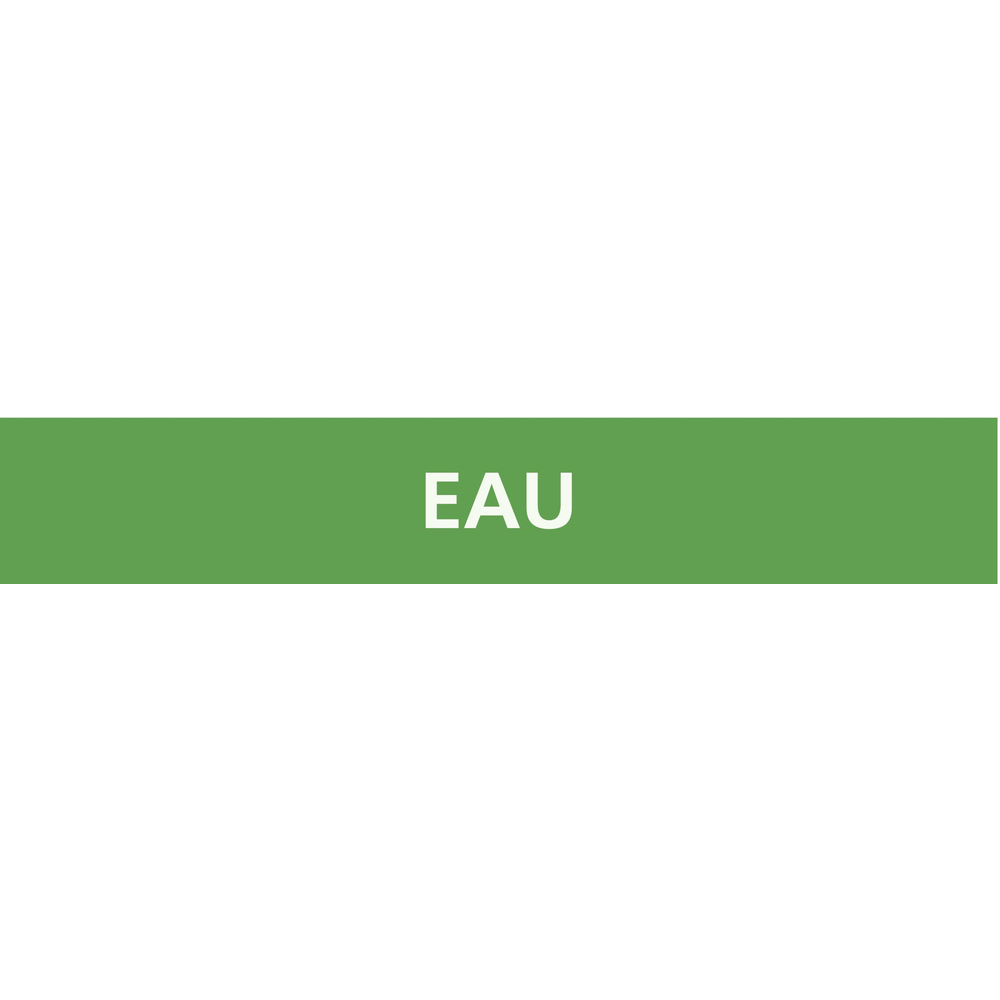 PANNEAU EAU 222X37MM (20 ADHESIFS POUR TUYAUTERIE) TALIAPLAST - 731112