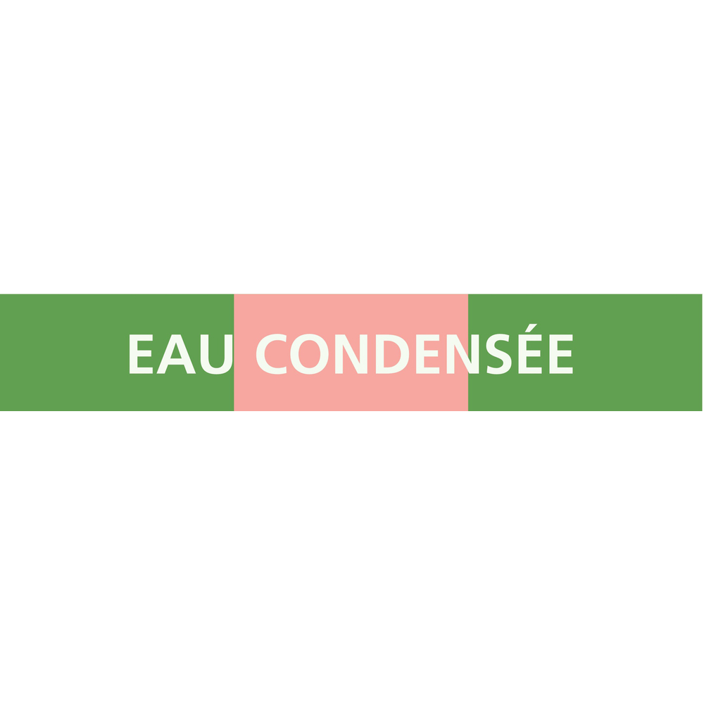 PANNEAU EAU CONDENSÉE 222X37MM (20 ADHESIFS POUR TUYAUTERIE) TALIAPLAST - 731131