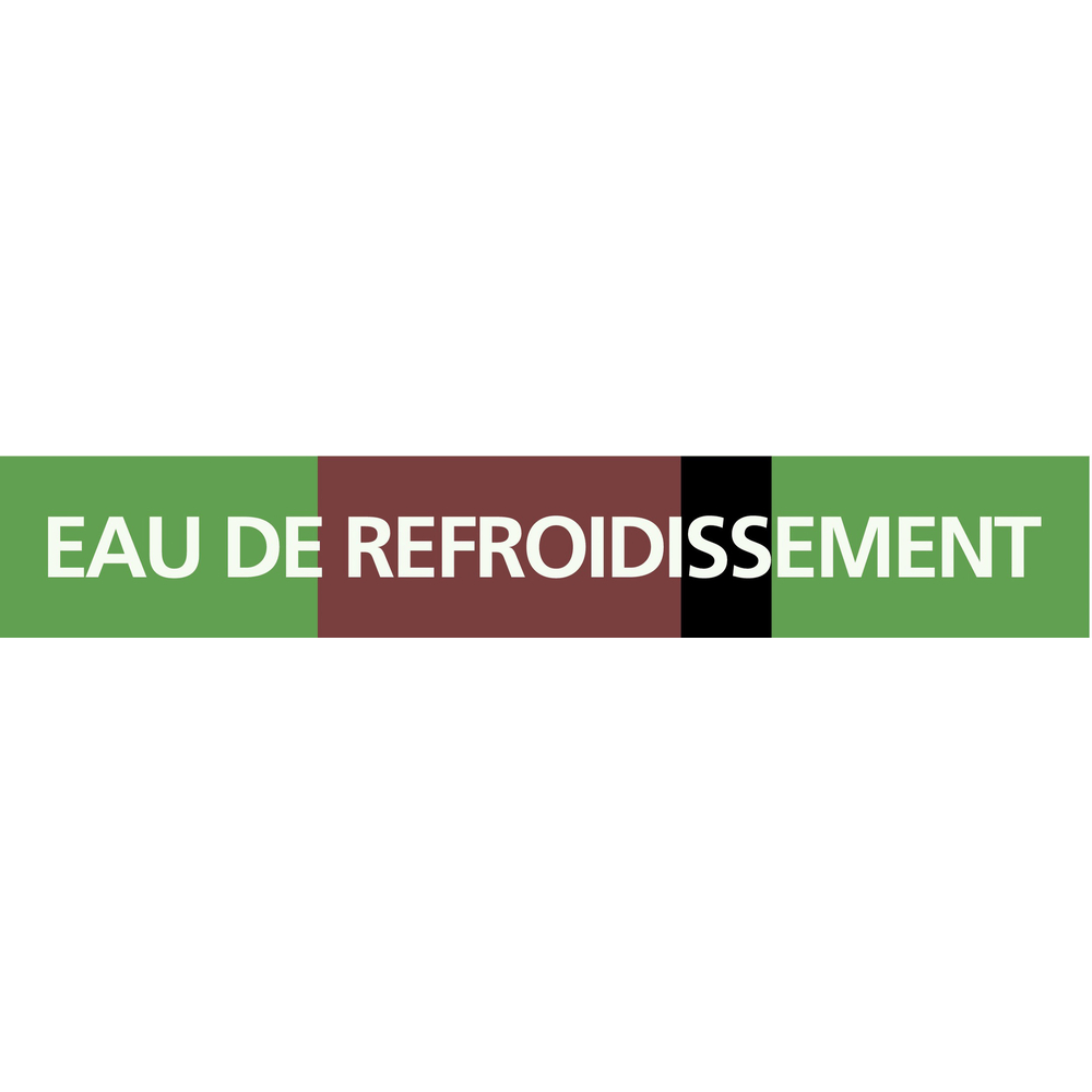 EAU DE REFROIDISSEMENT 222x37mm (20 ADHES. TUYAUTERIE) TALIAPLAST - 731147