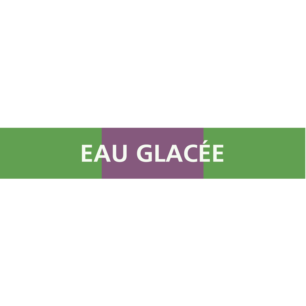 PANNEAU EAU GLACÉE 222X37MM (20 ADHESIFS POUR TUYAUTERIE) TALIAPLAST - 731172