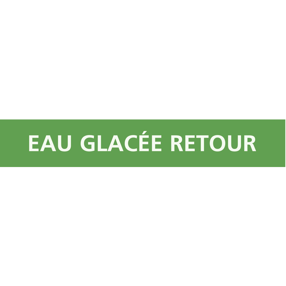 PANNEAU EAU GLACÉE RETOUR 222X37MM (20 ADHESIFS TUYAUTERIE) TALIAPLAST - 731174