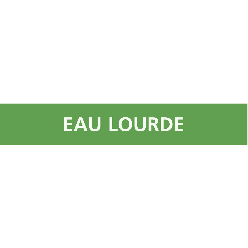 PANNEAU EAU LOURDE 222X37MM (20 ADHESIFS POUR TUYAUTERIE) TALIAPLAST - 731179