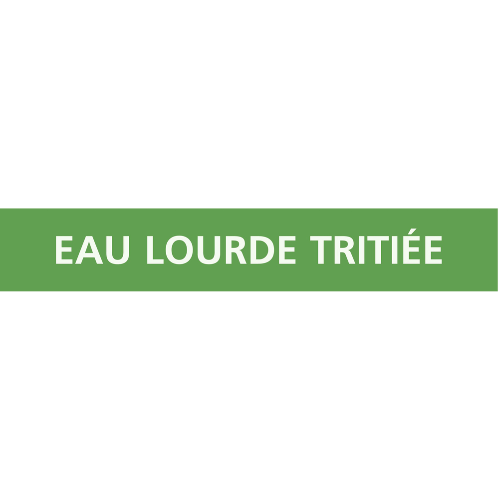 PANNEAU EAU LOURDE TRITIÉ 222X37MM (20 ADHESIFS TUYAUTERIE) TALIAPLAST - 731180