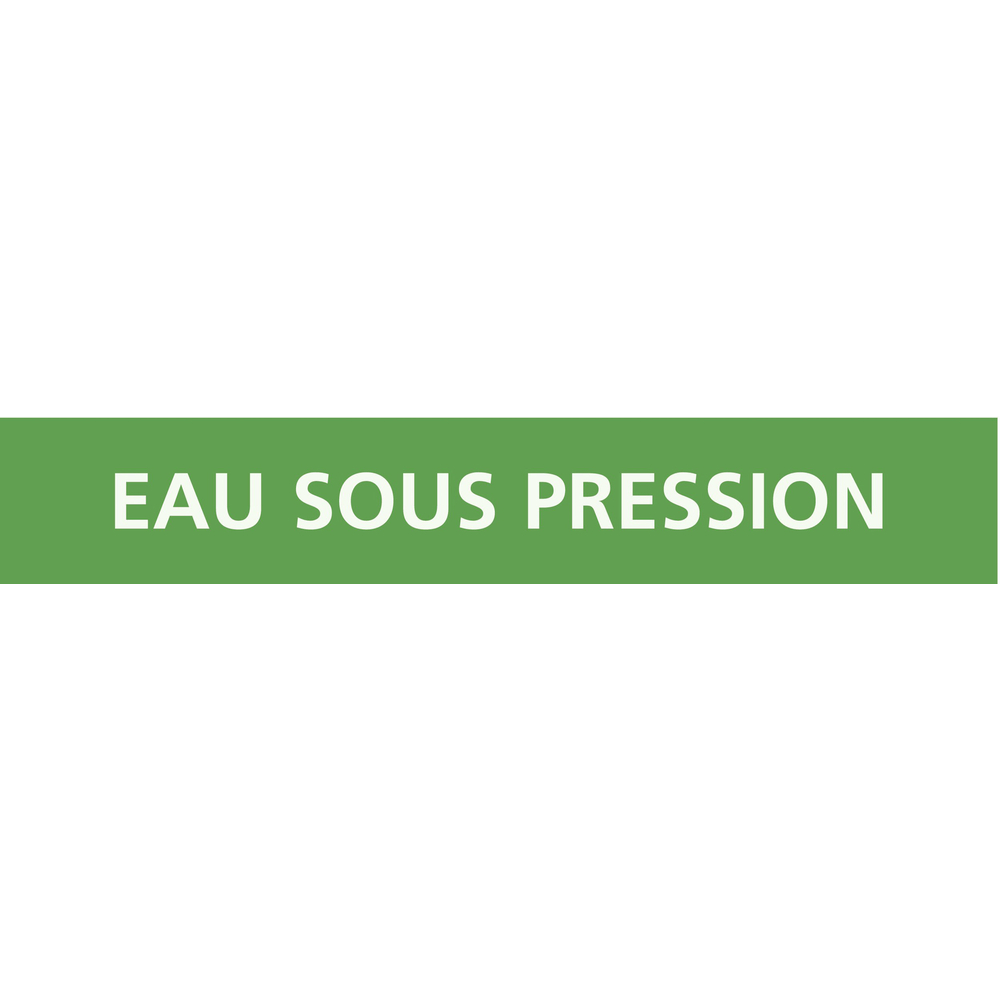 Eau sous pression 222x37mm (20 adhesifs tuyauterie) TALIAPLAST - 731195