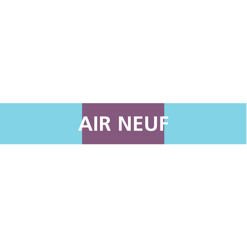 PANNEAU AIR NEUF 222X37MM (20 ADHESIFS POUR TUYAUTERIE) TALIAPLAST - 731317