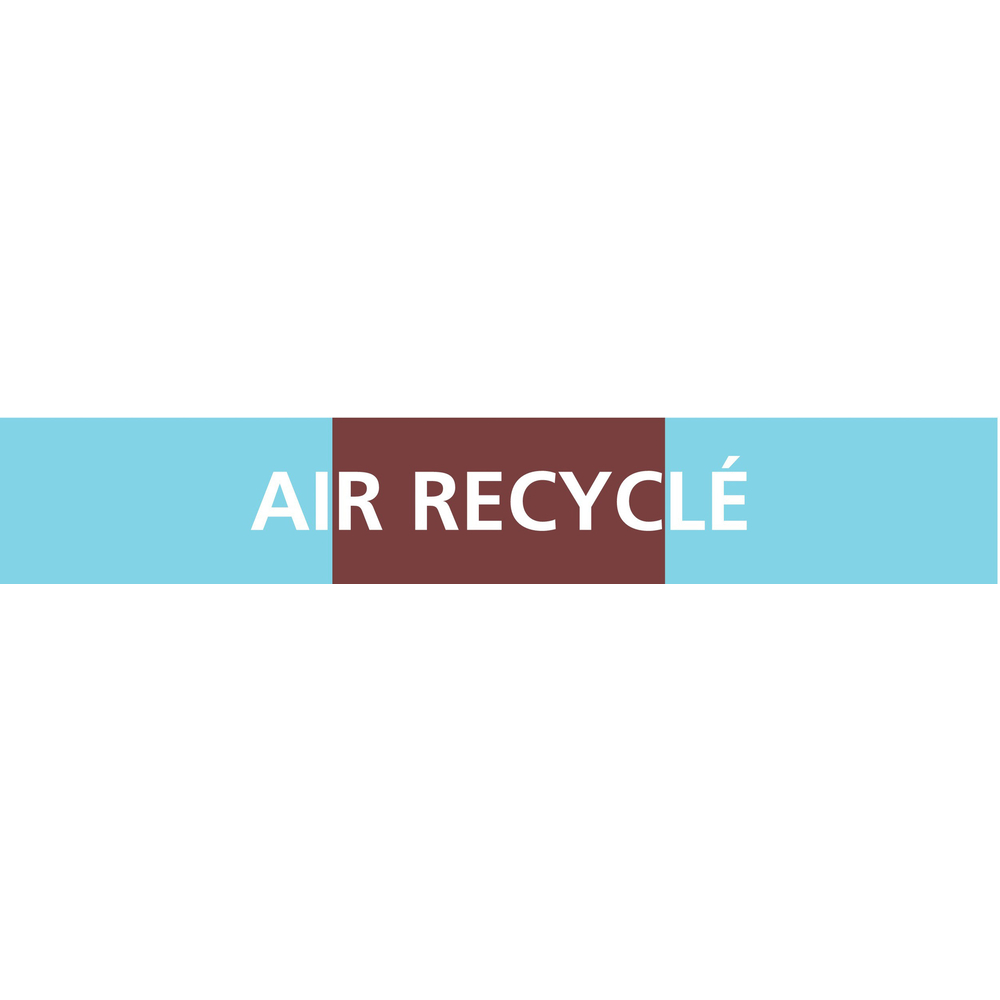 PANNEAU AIR RECYCLÉ 222X37MM (20 ADHESIFS POUR TUYAUTERIE) TALIAPLAST - 731330