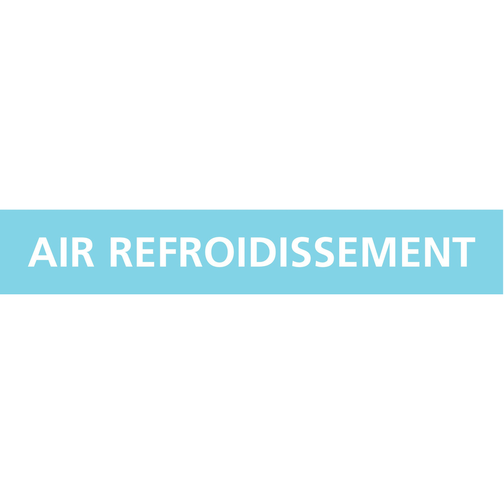 PANNEAU AIR REFROIDISSEMENT 222X37MM (20 ADHESIFS TUYAUTERIE) TALIAPLAST - 731332