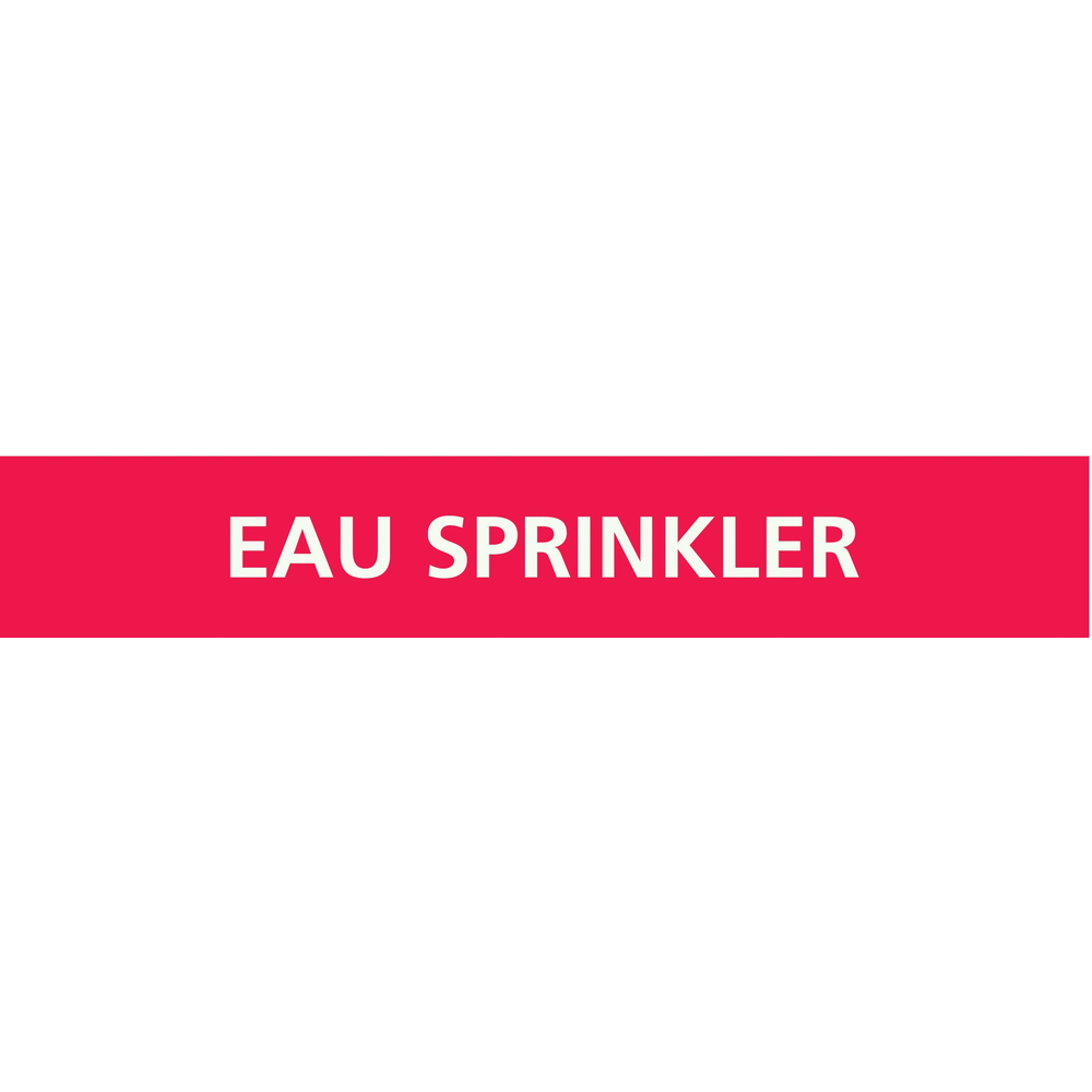 Eau sprinkler 222x37mm (20 adhesifs pour tuyauterie) TALIAPLAST - 731403