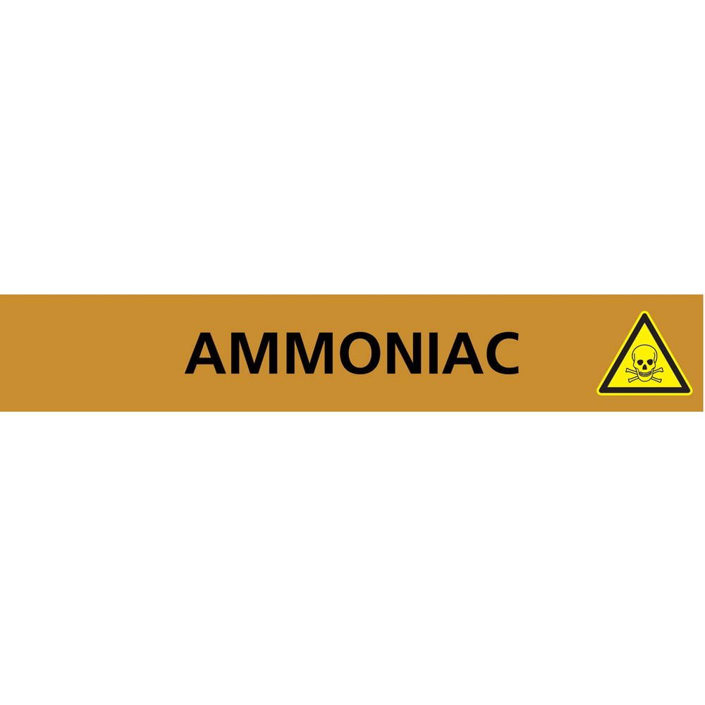 PANNEAU AMMONIAC 222X37MM (20 ADHESIFS POUR TUYAUTERIE) TALIAPLAST - 731503