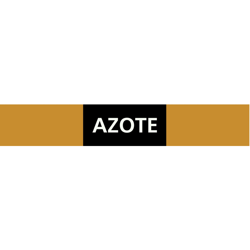 PANNEAU AZOTE 222X37MM (20 ADHESIFS POUR TUYAUTERIE) TALIAPLAST - 731507