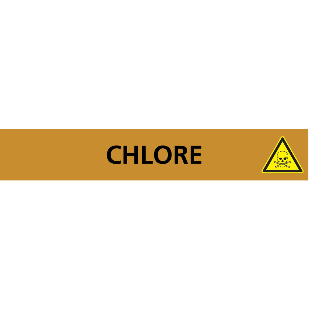PANNEAU CHLORE 222X37MM (20 ADHESIFS POUR TUYAUTERIE) TALIAPLAST - 731513