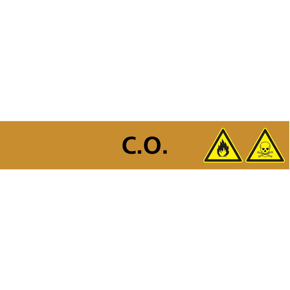PANNEAU CO 222X37MM (20 ADHESIFS POUR TUYAUTERIE) TALIAPLAST - 731514