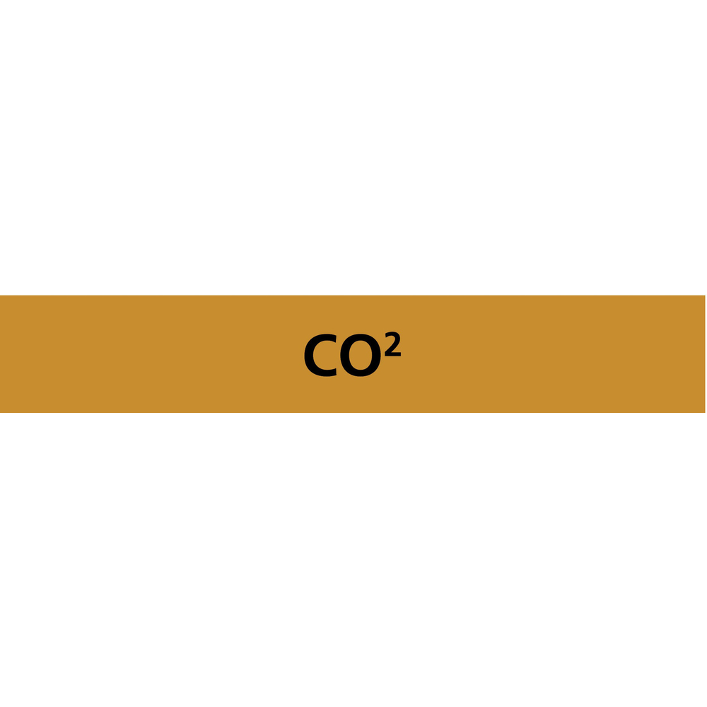 PANNEAU CO2 222X37MM (20 ADHESIFS POUR TUYAUTERIE) TALIAPLAST - 731515