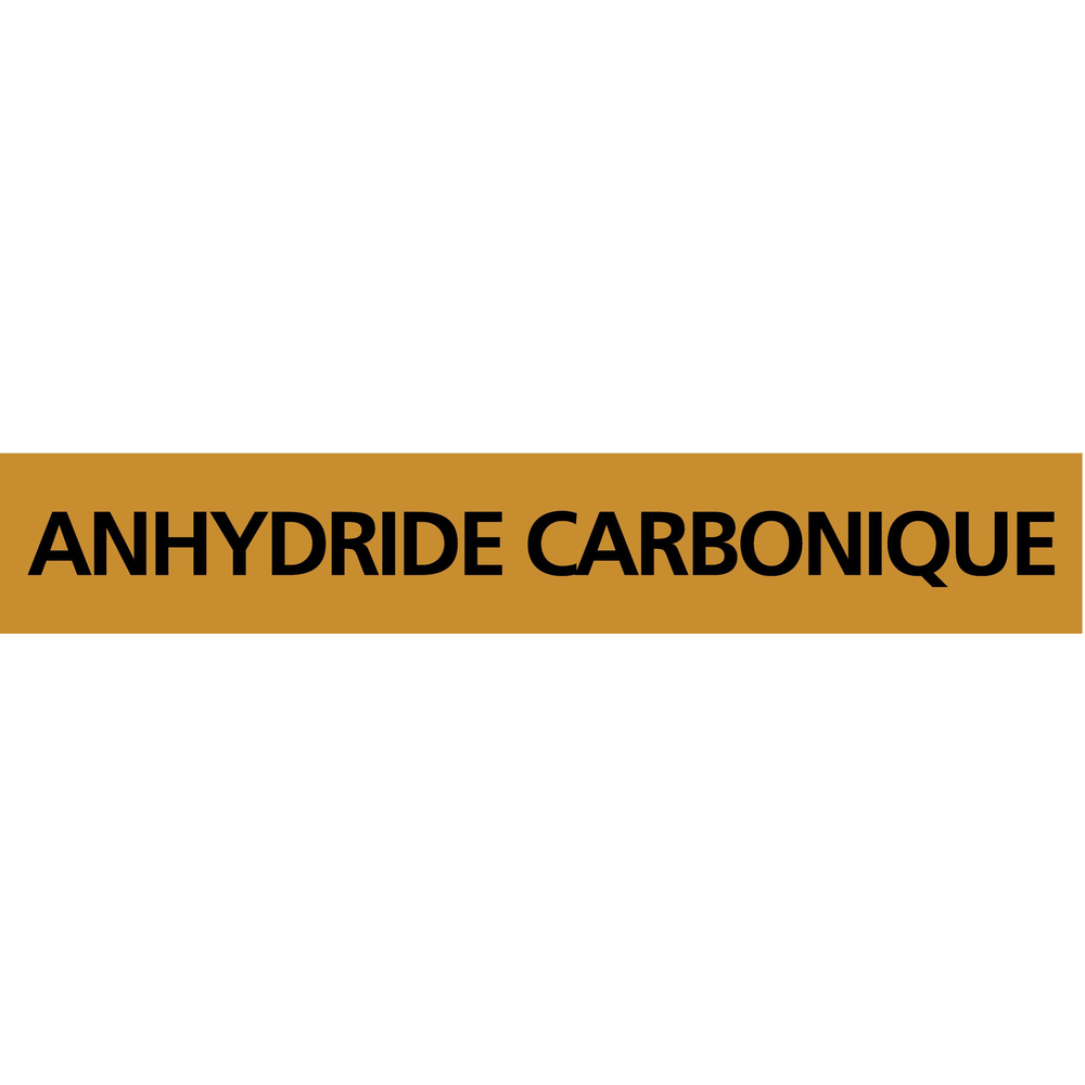 ANHYDRIDE CARBONIQUE 222x37mm (20 ADHESIFS TUYAUTERIE) TALIAPLAST - 731547