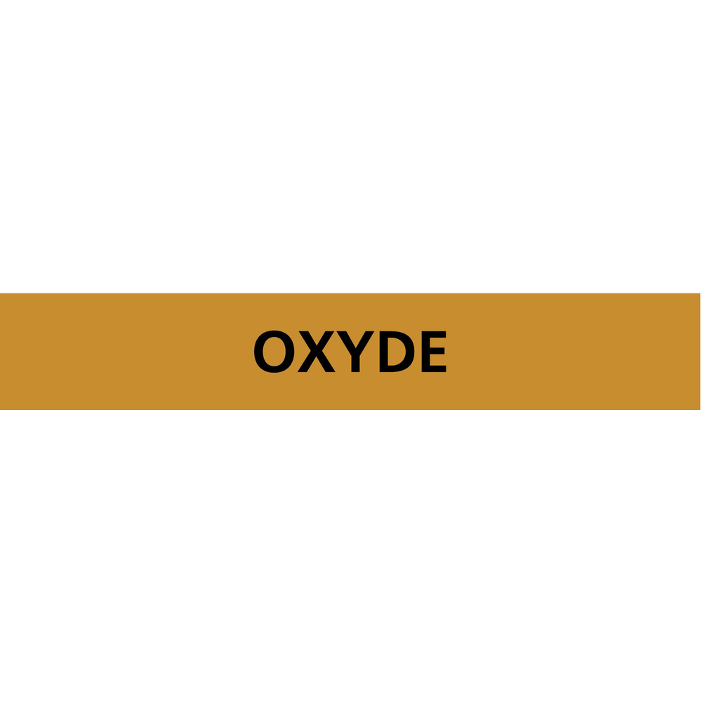 PANNEAU OXYDE 222X37MM (20 ADHESIFS POUR TUYAUTERIE) TALIAPLAST - 731552