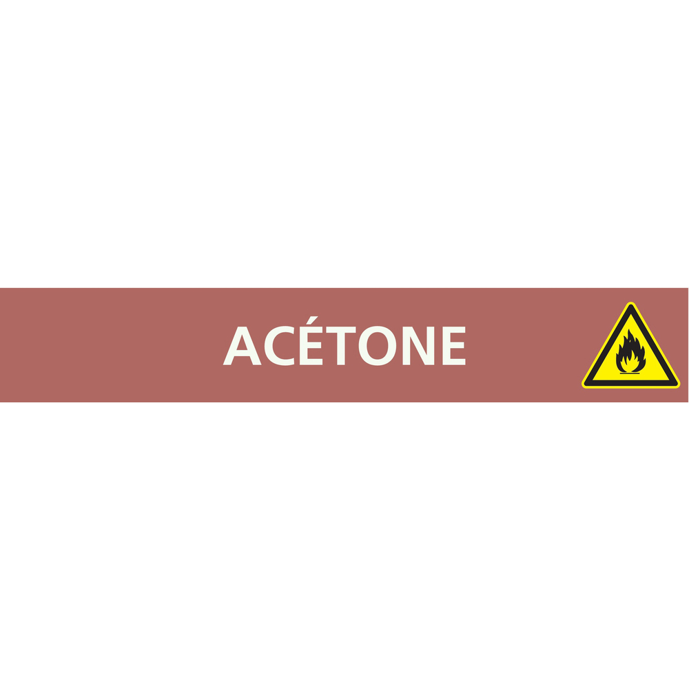 Acétone 222x37mm (20 adhesifs pour tuyauterie) TALIAPLAST - 731602