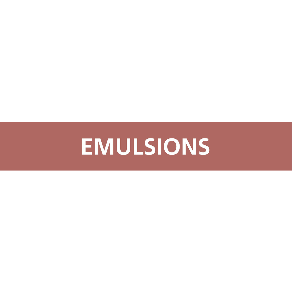 Signalétique de marquage LIQUIDE 222X37 Emulsions 222x37mm (20 adhesifs pour tuyauterie) TALIAPLAST - 731609