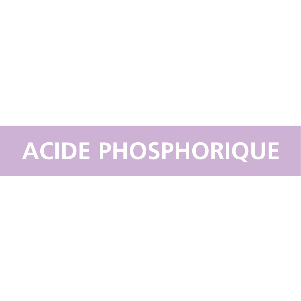 Signalétique de marquage ACIDES 222X37 Acide phosphorique 222x37mm (20 adhesifs tuyauterie) TALIAPLAST - 731708