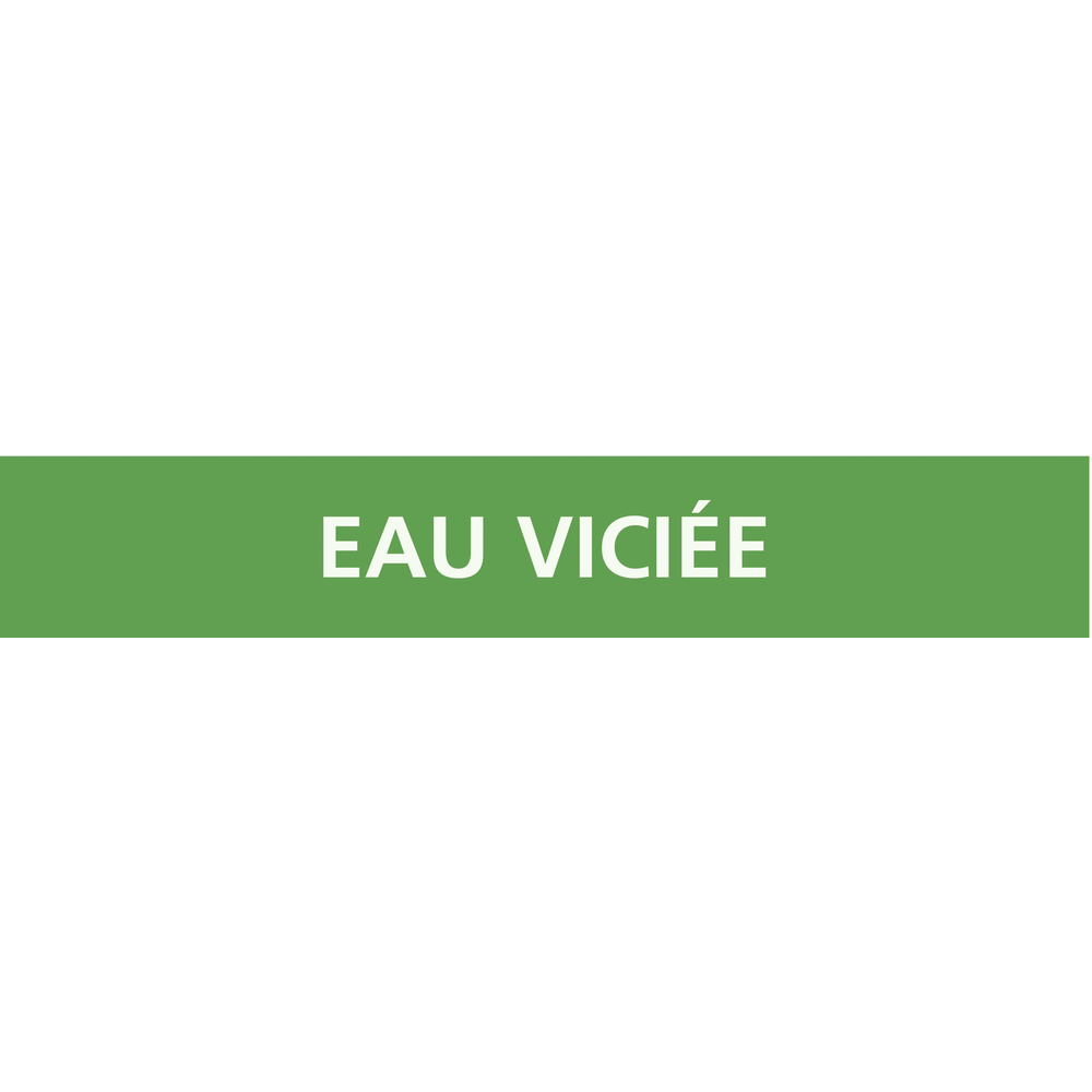 Eau viciée 222x37mm (20 adhesifs pour tuyauterie) TALIAPLAST - 731802
