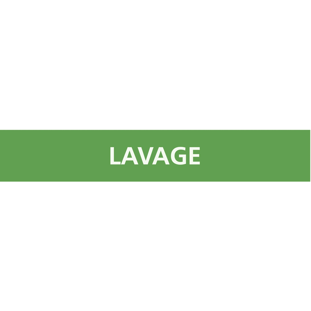Lavage 222x37mm (20 adhesifs pour tuyauterie) TALIAPLAST - 731803