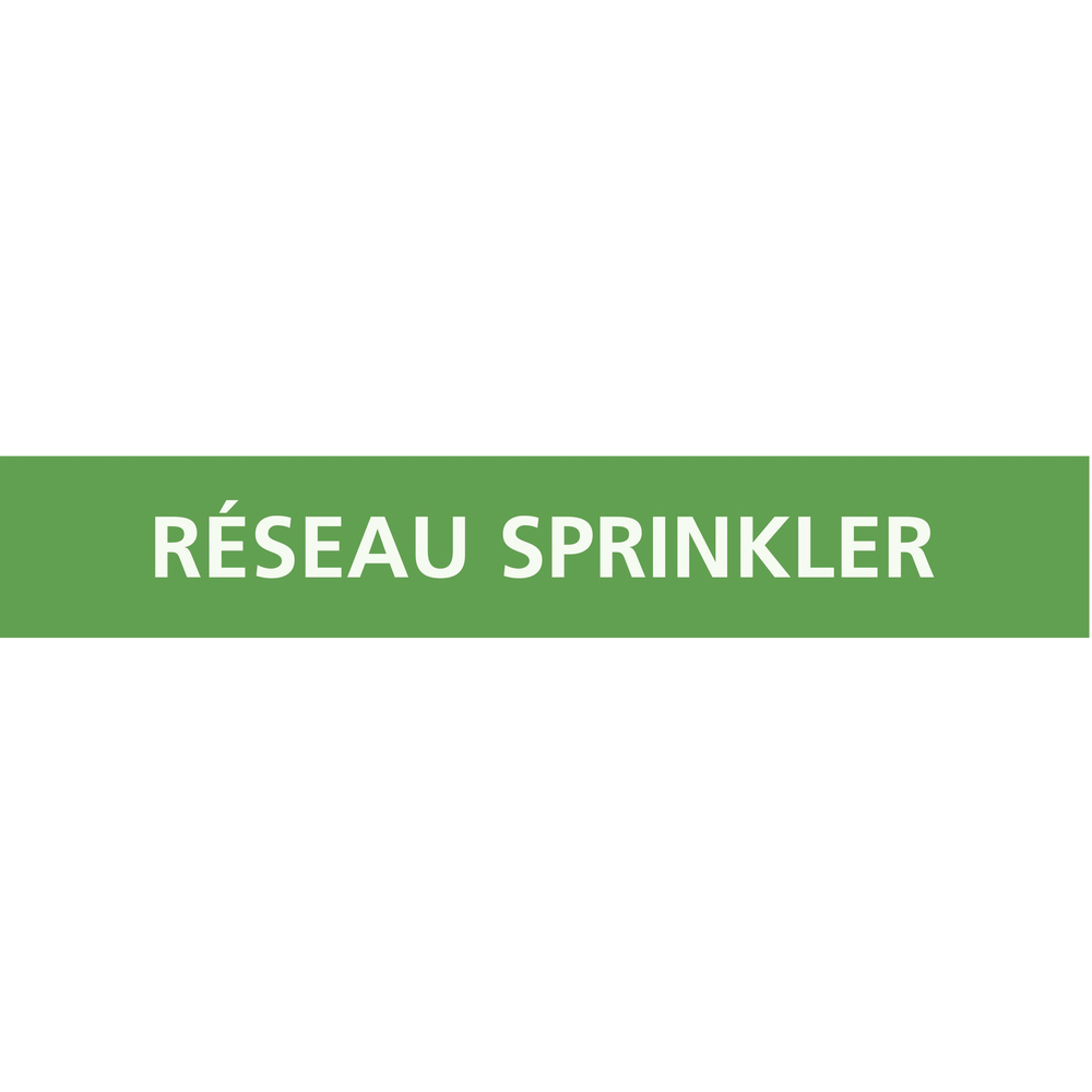 Réseau sprinkler 222x37mm (20 adhesifs pour tuyauterie) TALIAPLAST - 731806