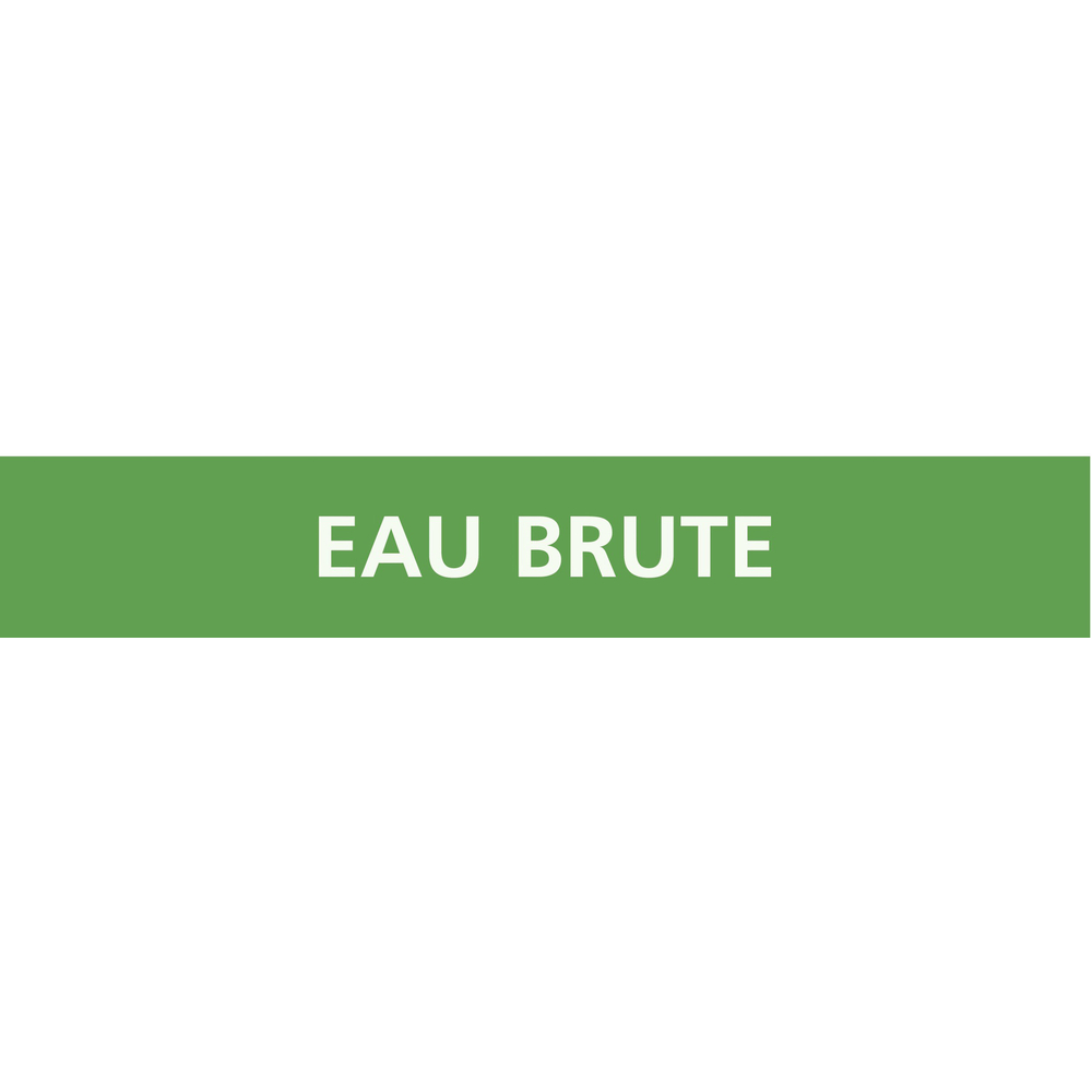 PANNEAU EAU BRUTE 156X26MM (20 ADHESIFS POUR TUYAUTERIE) TALIAPLAST - 732115