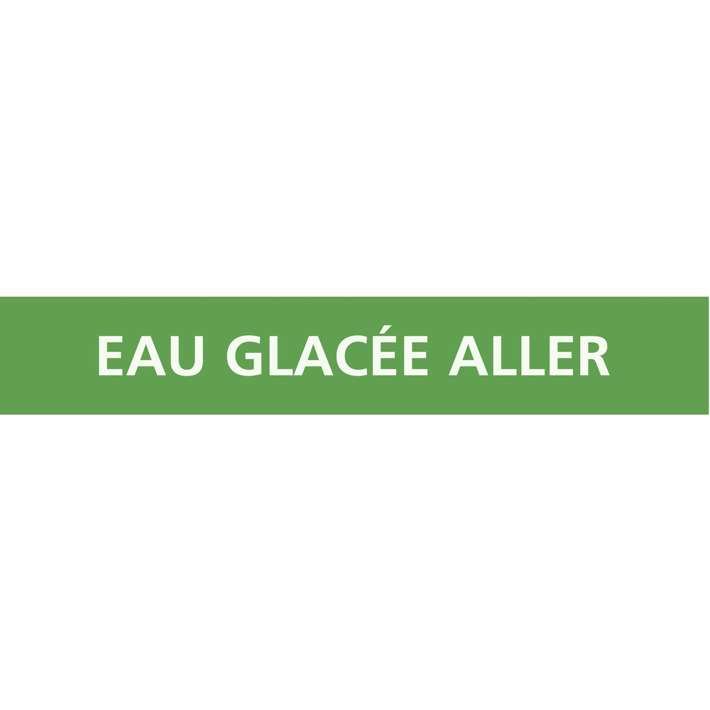 EAU GLACÉE ALLER 156x26mm (20 ADHESIFS POUR TUYAUTERIE) TALIAPLAST - 732173