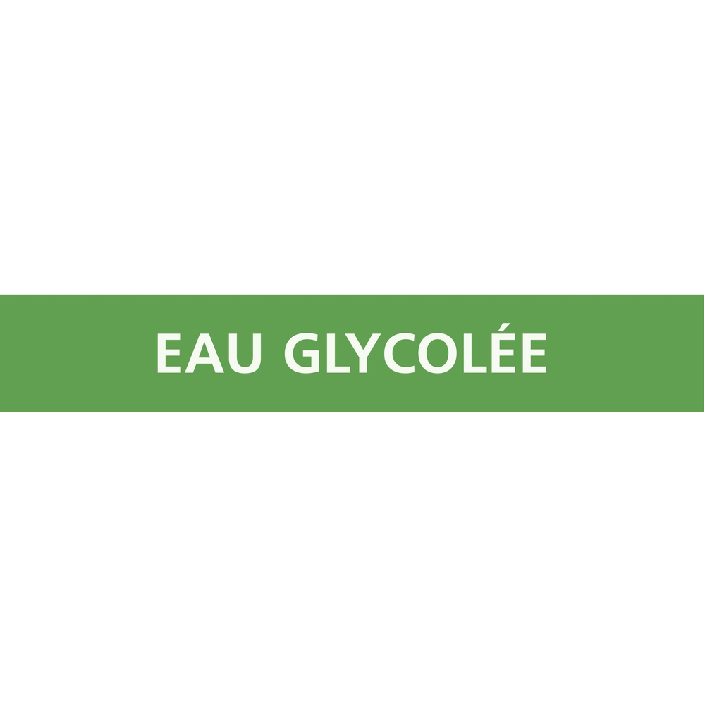 Signalétique de marquage EAU 156X26 Eau glycolée 156x26mm (20 adhesifs pour tuyauterie) TALIAPLAST - 732175