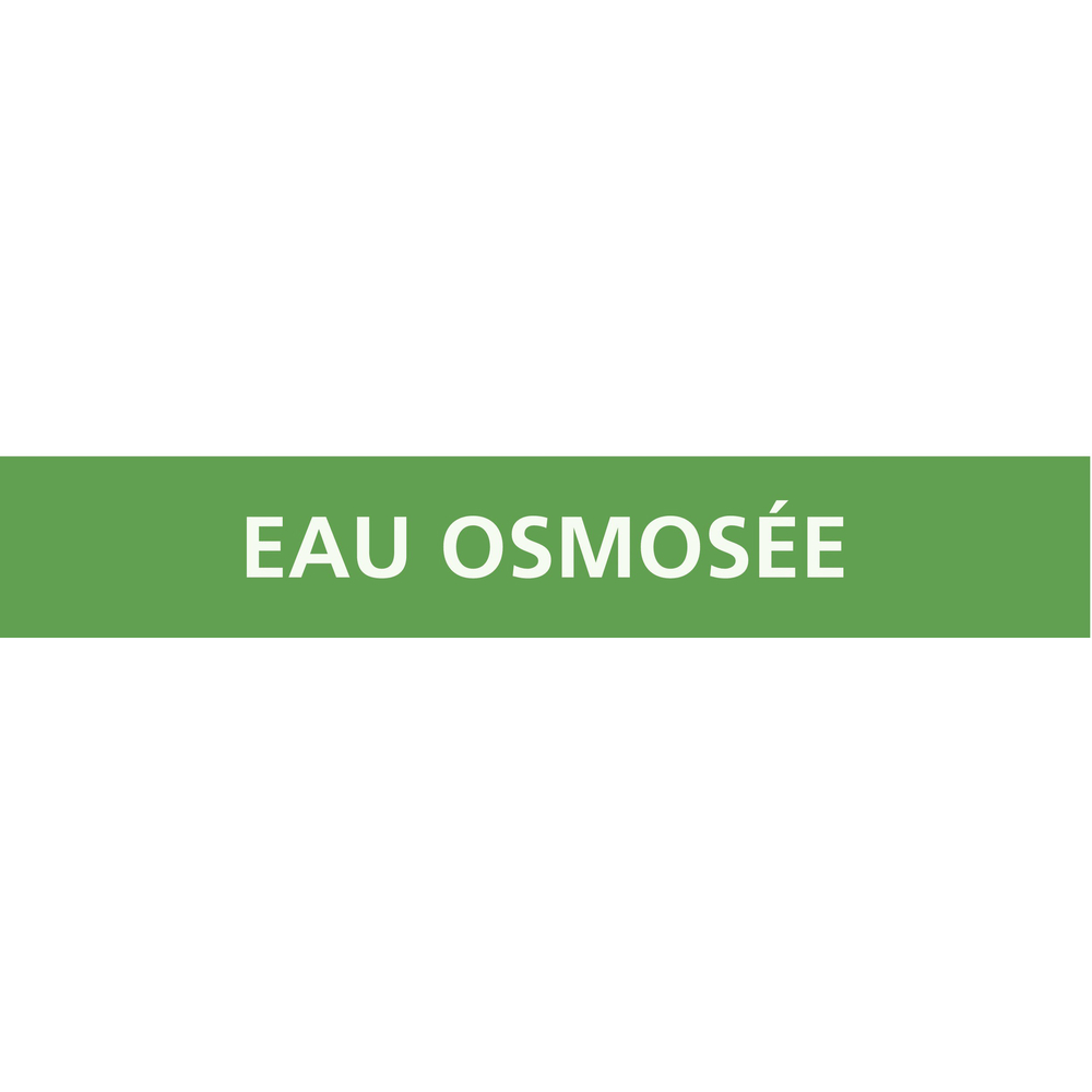 PANNEAU EAU OSMOSÉE 156X26MM (20 ADHESIFS POUR TUYAUTERIE) TALIAPLAST - 732183