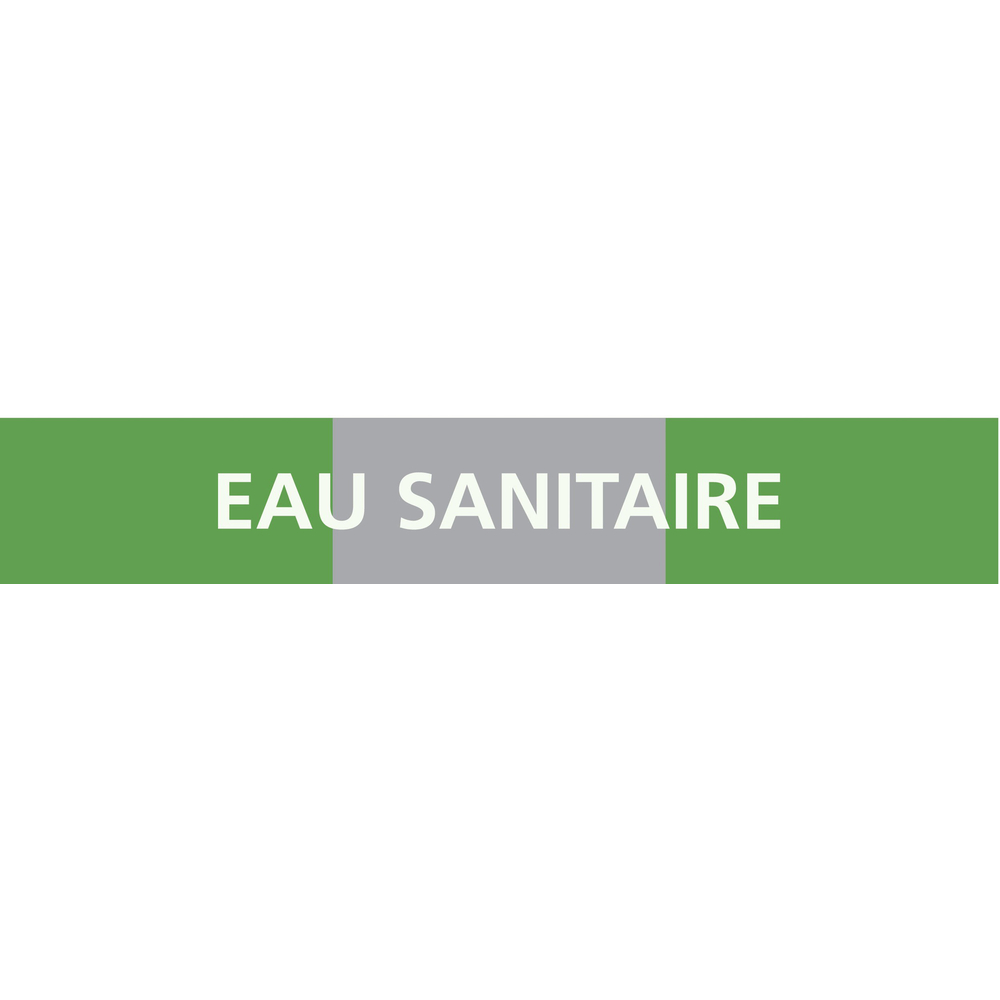 Eau sanitaire 156x26mm (20 adhesifs pour tuyauterie) TALIAPLAST - 732193