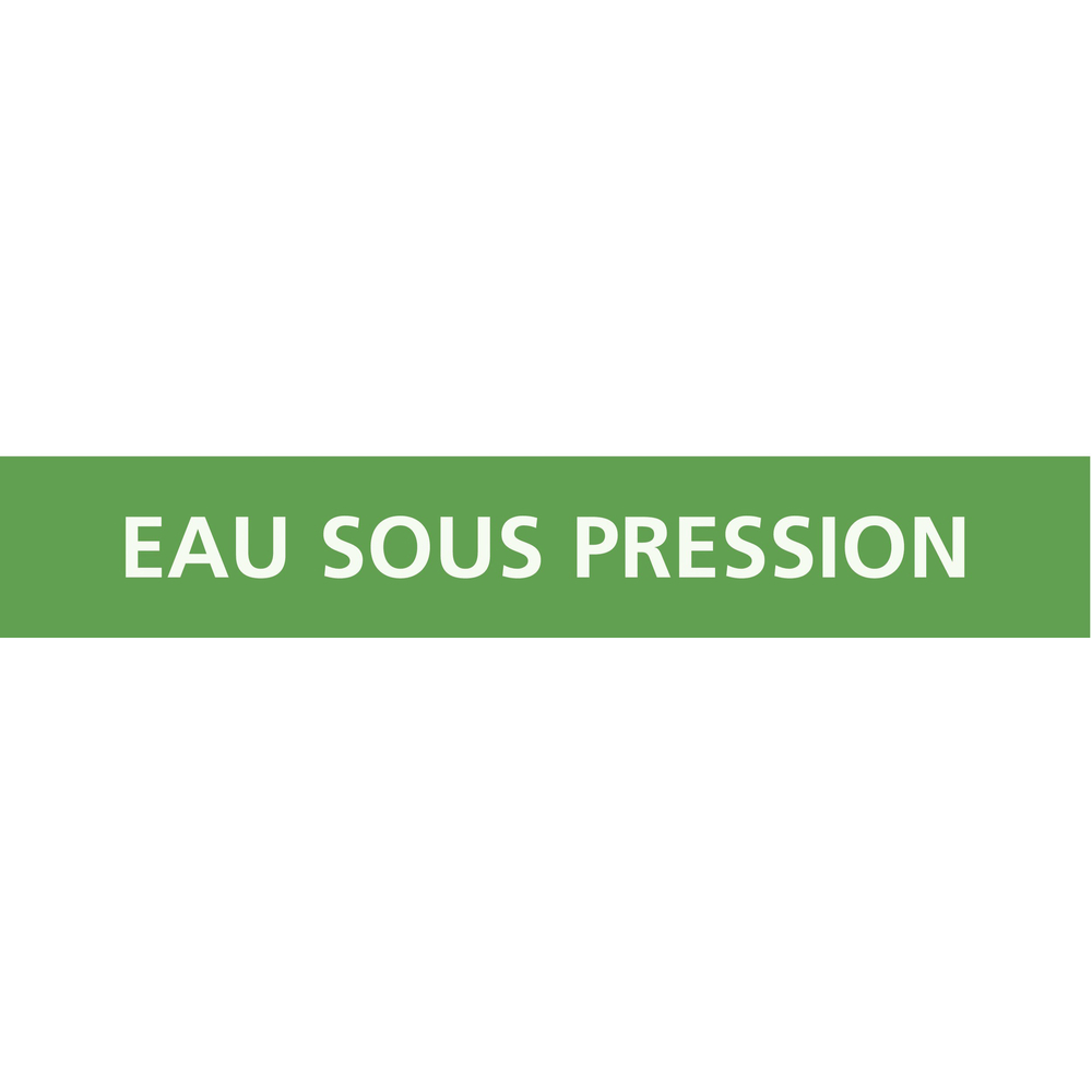 Eau sous pression 156x26mm (20 adhesifs tuyauterie) TALIAPLAST - 732195