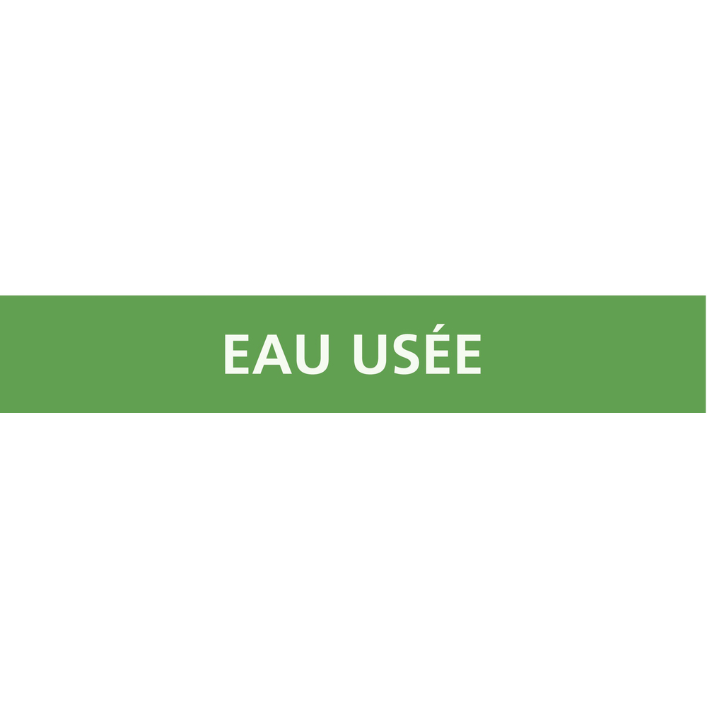 Eau usée 156x26mm (20 adhesifs pour tuyauterie) TALIAPLAST - 732199