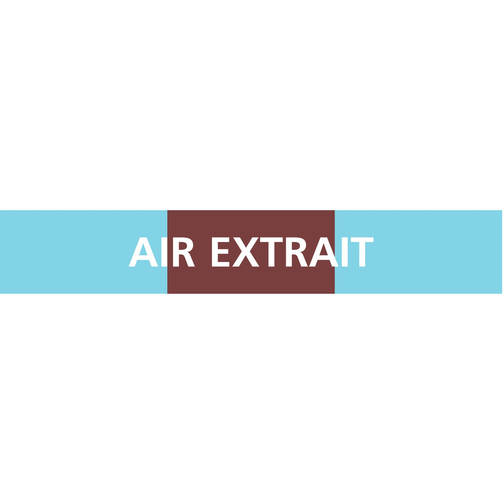 PANNEAU AIR EXTRAIT 156X26MM (20 ADHESIFS POUR TUYAUTERIE) TALIAPLAST - 732315