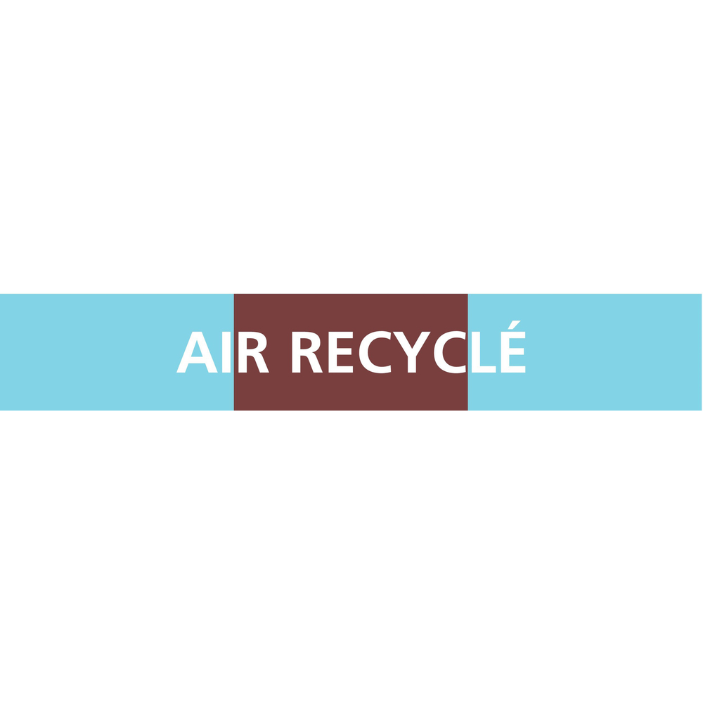 PANNEAU AIR RECYCLÉ 156X26MM (20 ADHESIFS POUR TUYAUTERIE) TALIAPLAST - 732330
