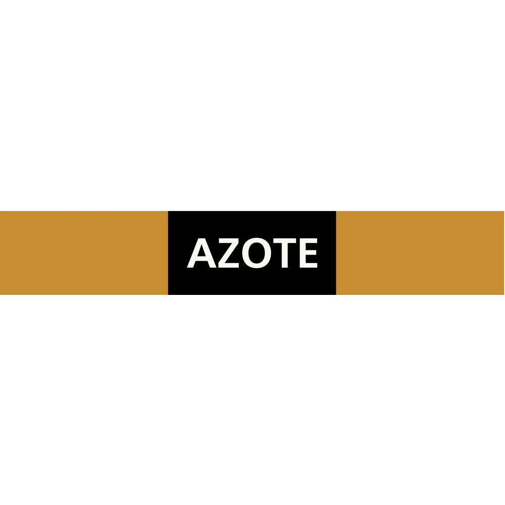 PANNEAU AZOTE 156X26MM (20 ADHESIFS POUR TUYAUTERIE) TALIAPLAST - 732507