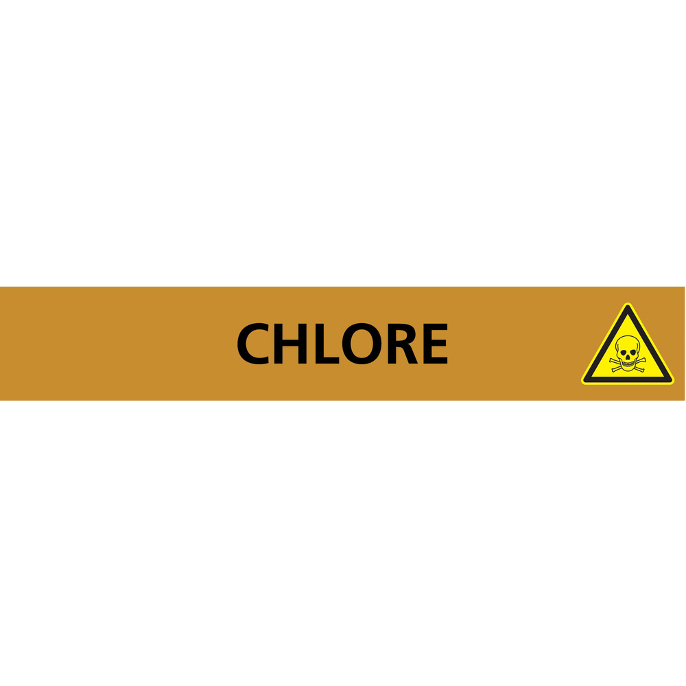 PANNEAU CHLORE 156X26MM (20 ADHESIFS POUR TUYAUTERIE) TALIAPLAST - 732513