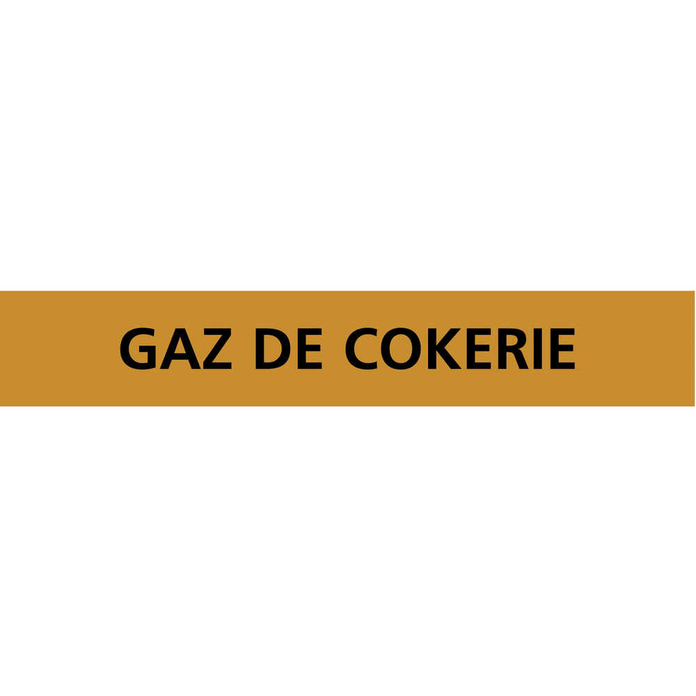 PANNEAU GAZ DE COKERIE 156X26MM (20 ADHESIFS POUR TUYAUTERIE) TALIAPLAST - 732523