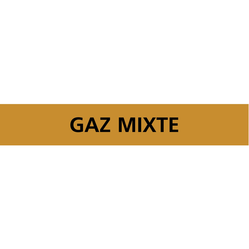 PANNEAU GAZ MIXTE 156X26MM (20 ADHESIFS POUR TUYAUTERIE) TALIAPLAST - 732526