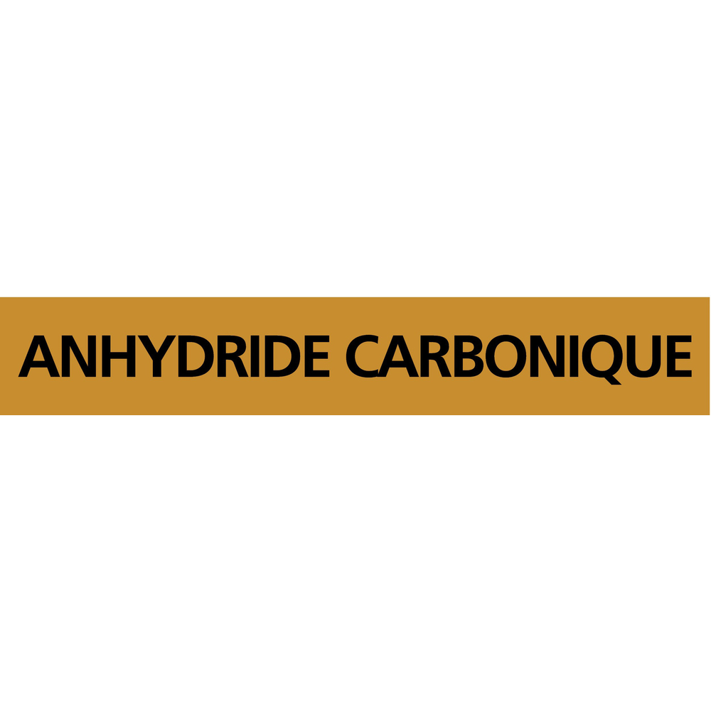 ANHYDRIDE CARBONIQUE 156x26mm (20 ADHESIFS TUYAUTERIE) TALIAPLAST - 732547