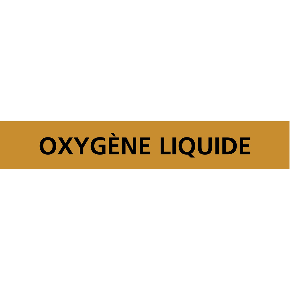 OXYGÈNE LIQUIDE 156x26mm (20 ADHESIFS POUR TUYAUTERIE) TALIAPLAST - 732553