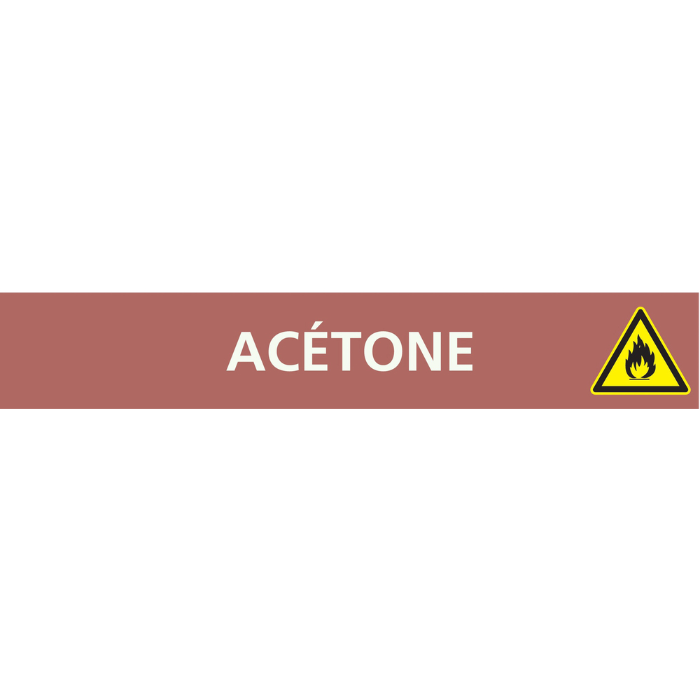 Acétone 156x26mm (20 adhesifs pour tuyauterie) TALIAPLAST - 732602