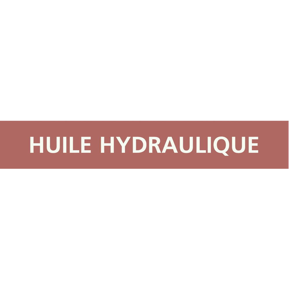 Huile hydraulique 156x26mm (20 adhesifs tuyauterie) TALIAPLAST - 732629
