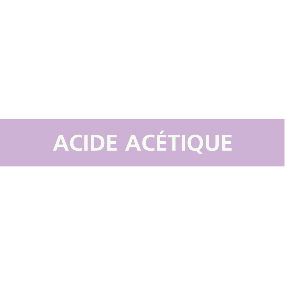 Signalétique de marquage ACIDES 156X26 Acide acétique 156x26mm (20 adhesifs pour tuyauterie) TALIAPLAST - 732702