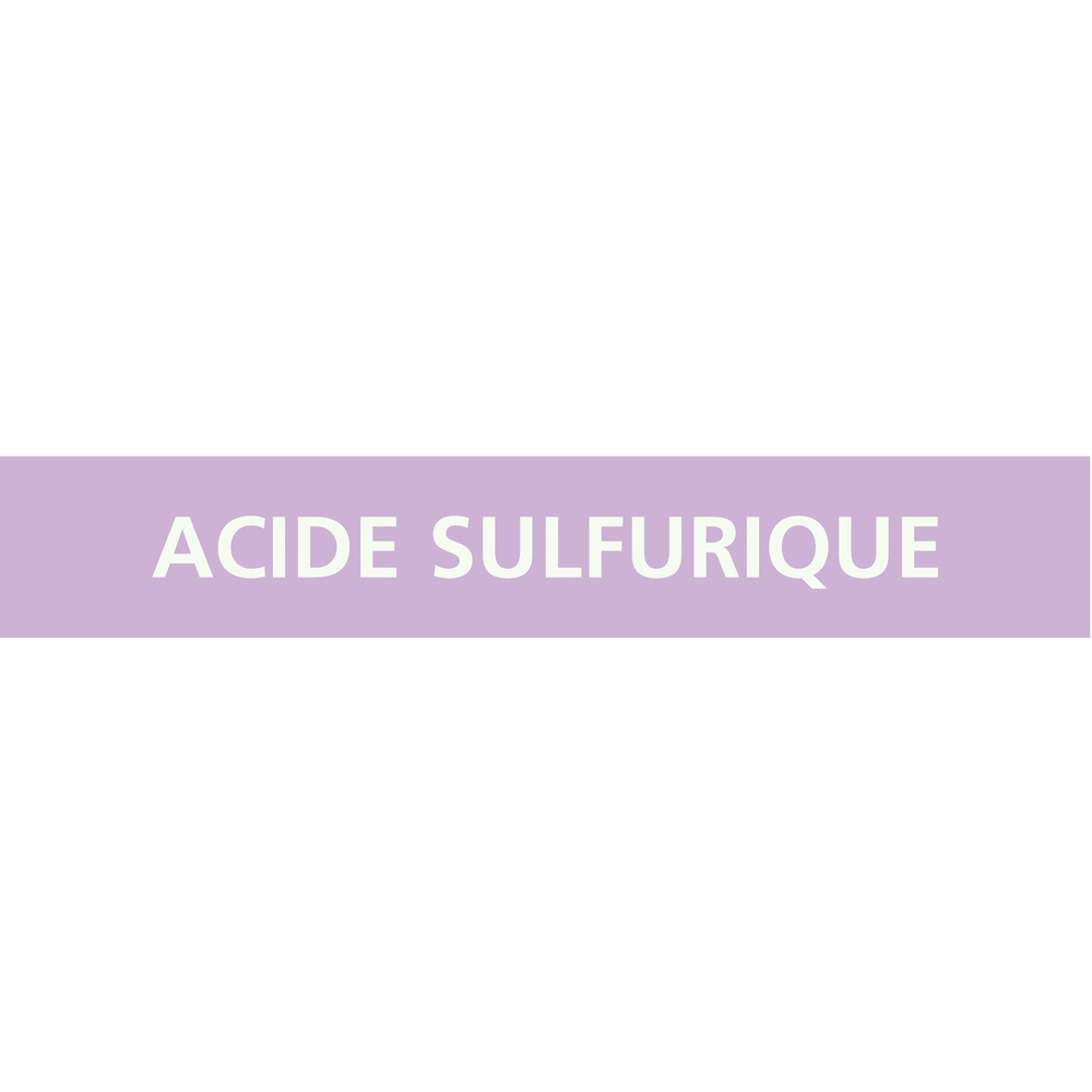 Acide sulfurique 156x26mm (20 adhesifs pour tuyauterie) TALIAPLAST - 732709