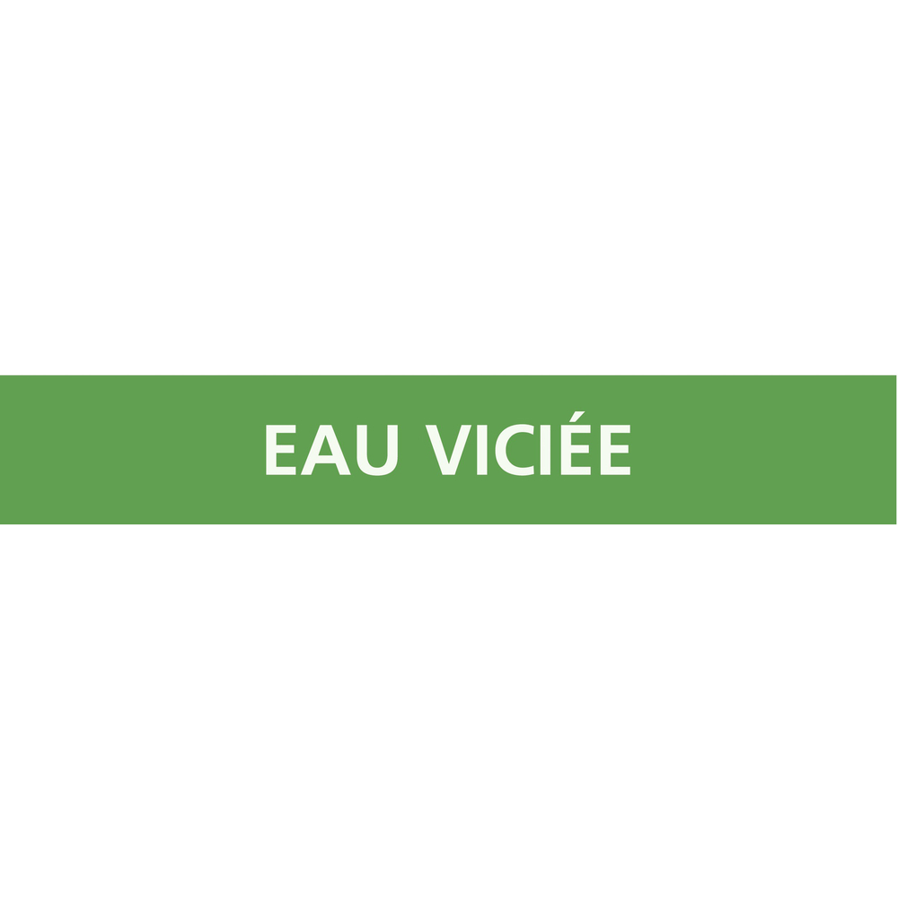 Eau viciée 156x26mm (20 adhesifs pour tuyauterie) TALIAPLAST - 732802