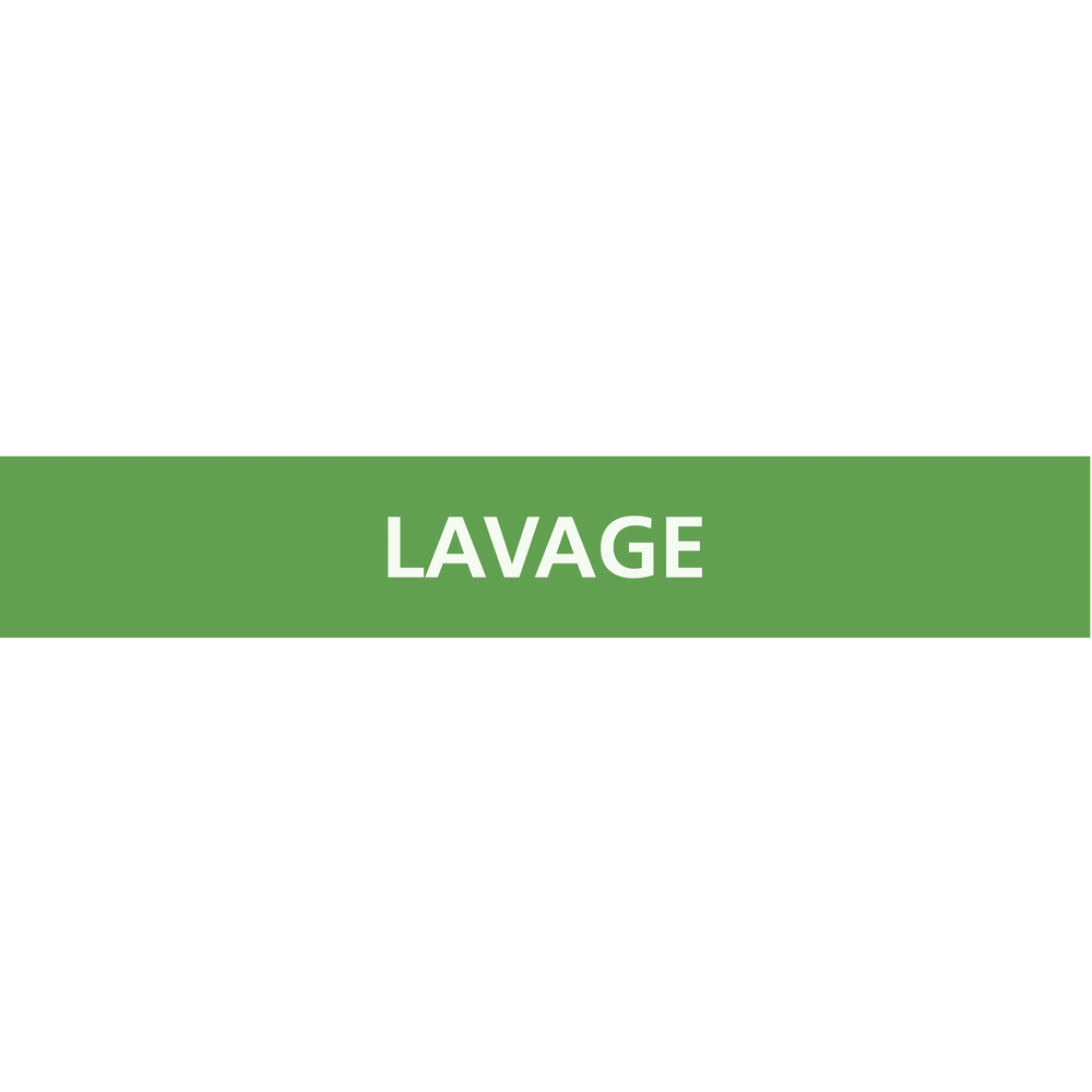 Lavage 156x26mm (20 adhesifs pour tuyauterie) TALIAPLAST - 732803
